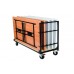 Rectangular Folding Table Trolley 800